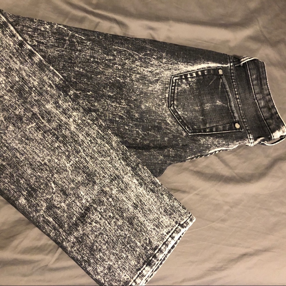 Acid washed Guess Jeans